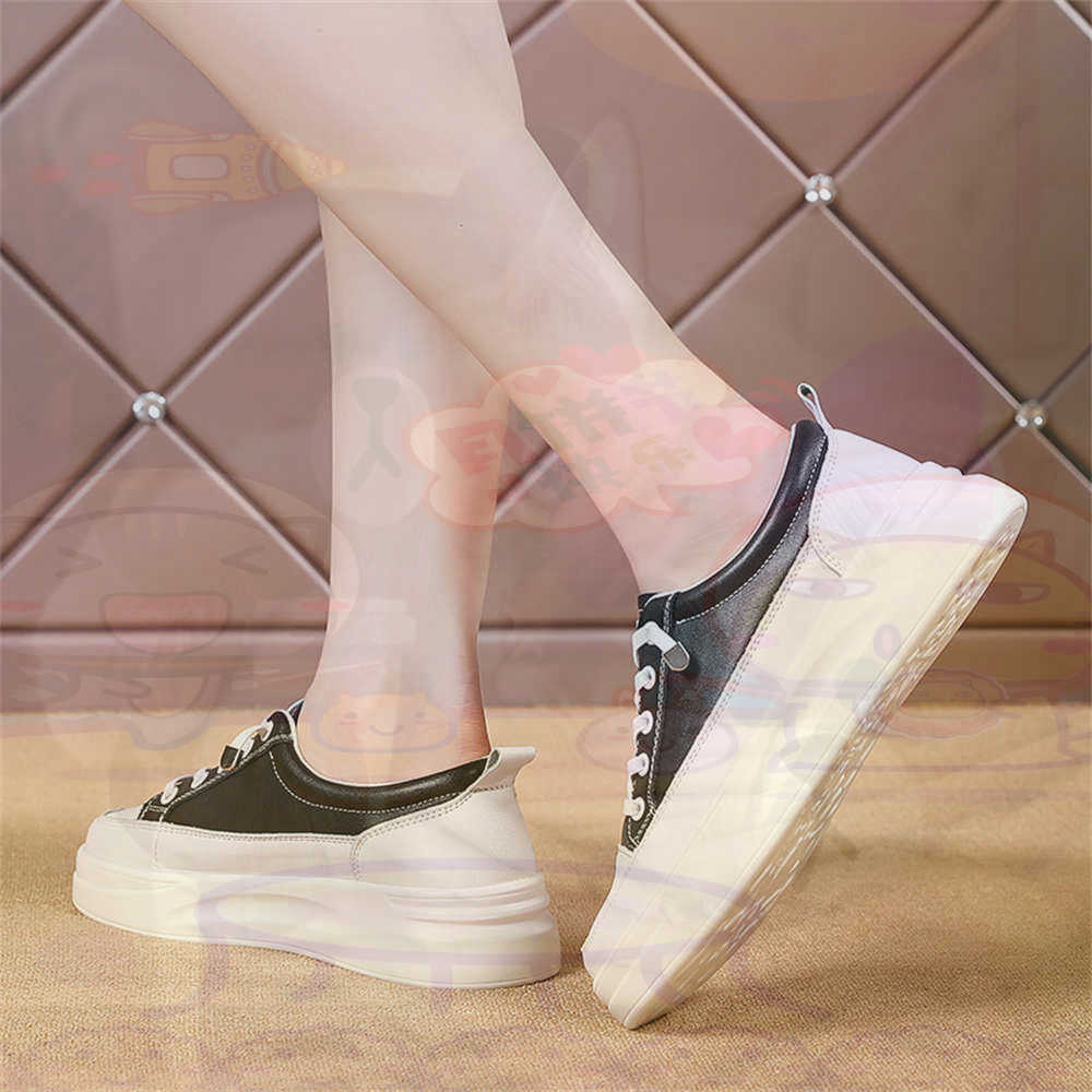 Resale Women'S Formal Wear - Lace-up chunky mocassins mulher skate sapatos
