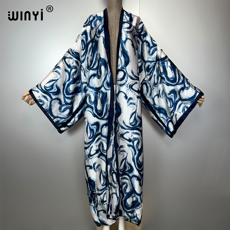 Young Women'S Formal Wear - Winyi boêmio cardigan vestido áfrica kaftan