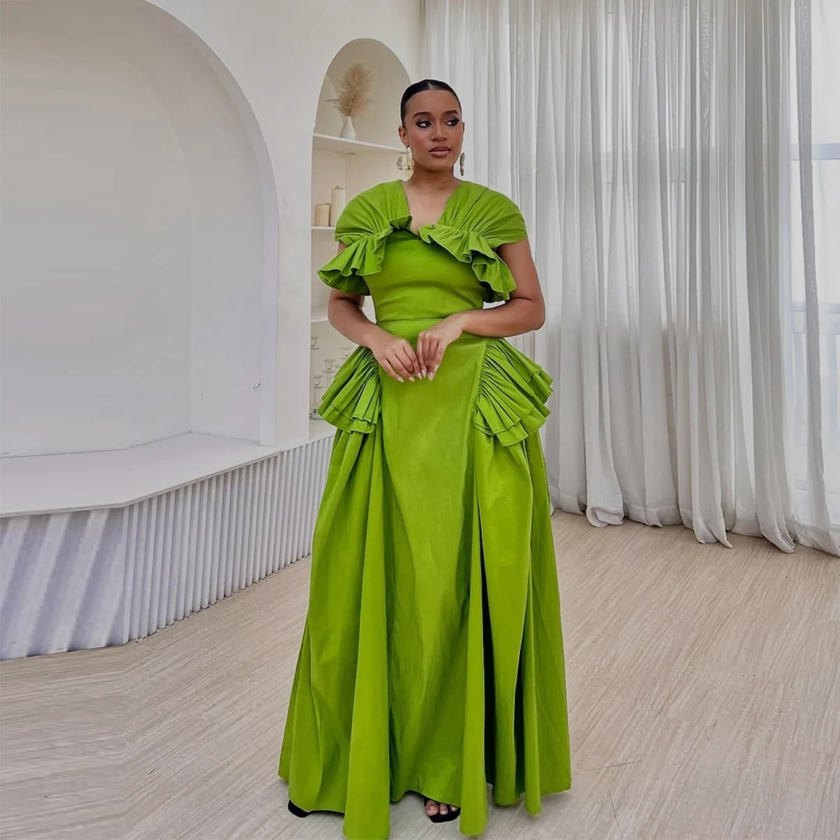 Women'S Formal Wear Plus Size - Vestido de Gala Plus Size em