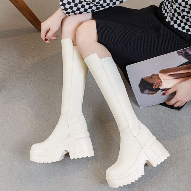 Botas femininas de salto alto  - Woman Formal Wear avaliação e preço