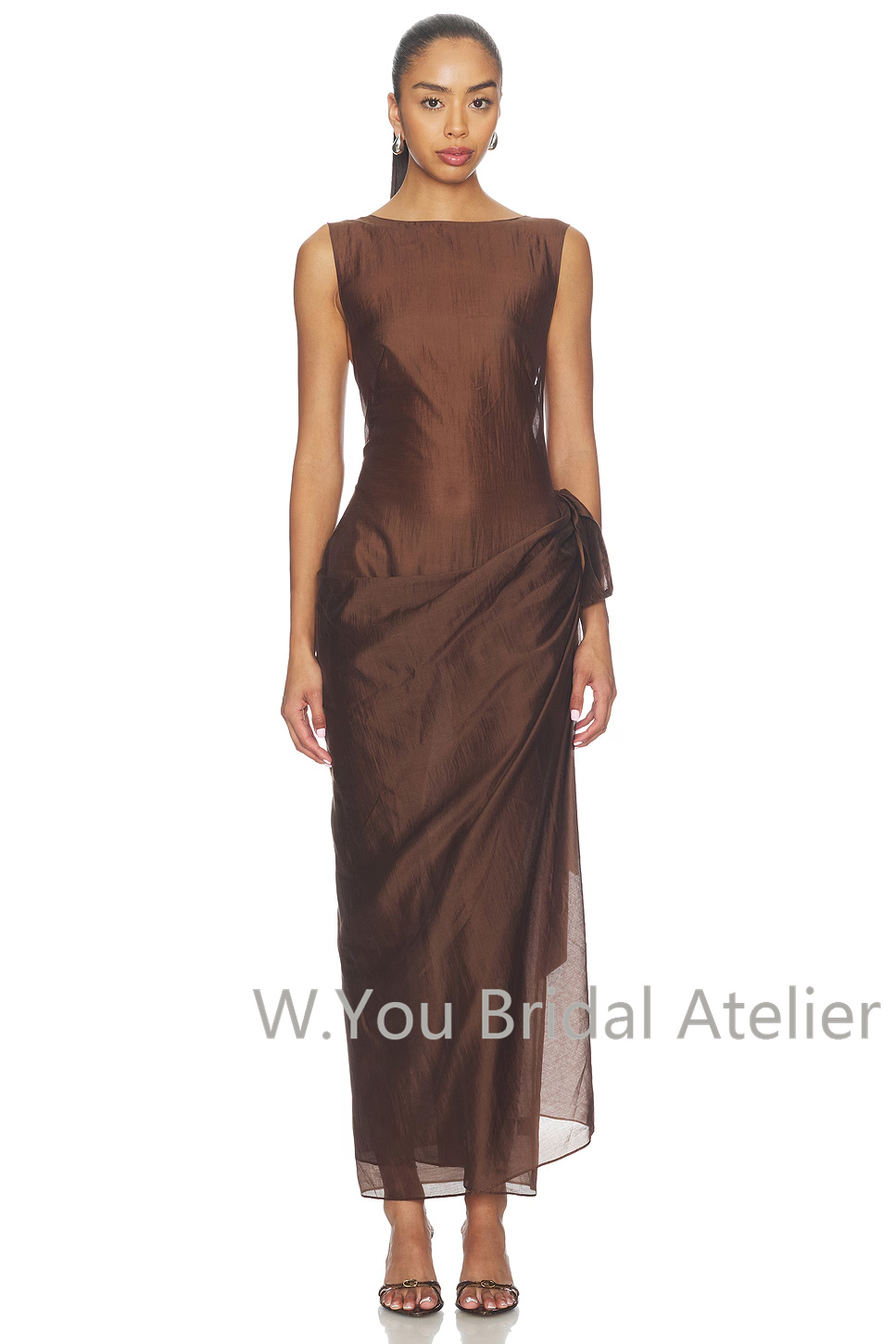 Vestidos de Noite Sem Mangas c - Women'S Formal Wear For Wedding Guest avaliação e preço