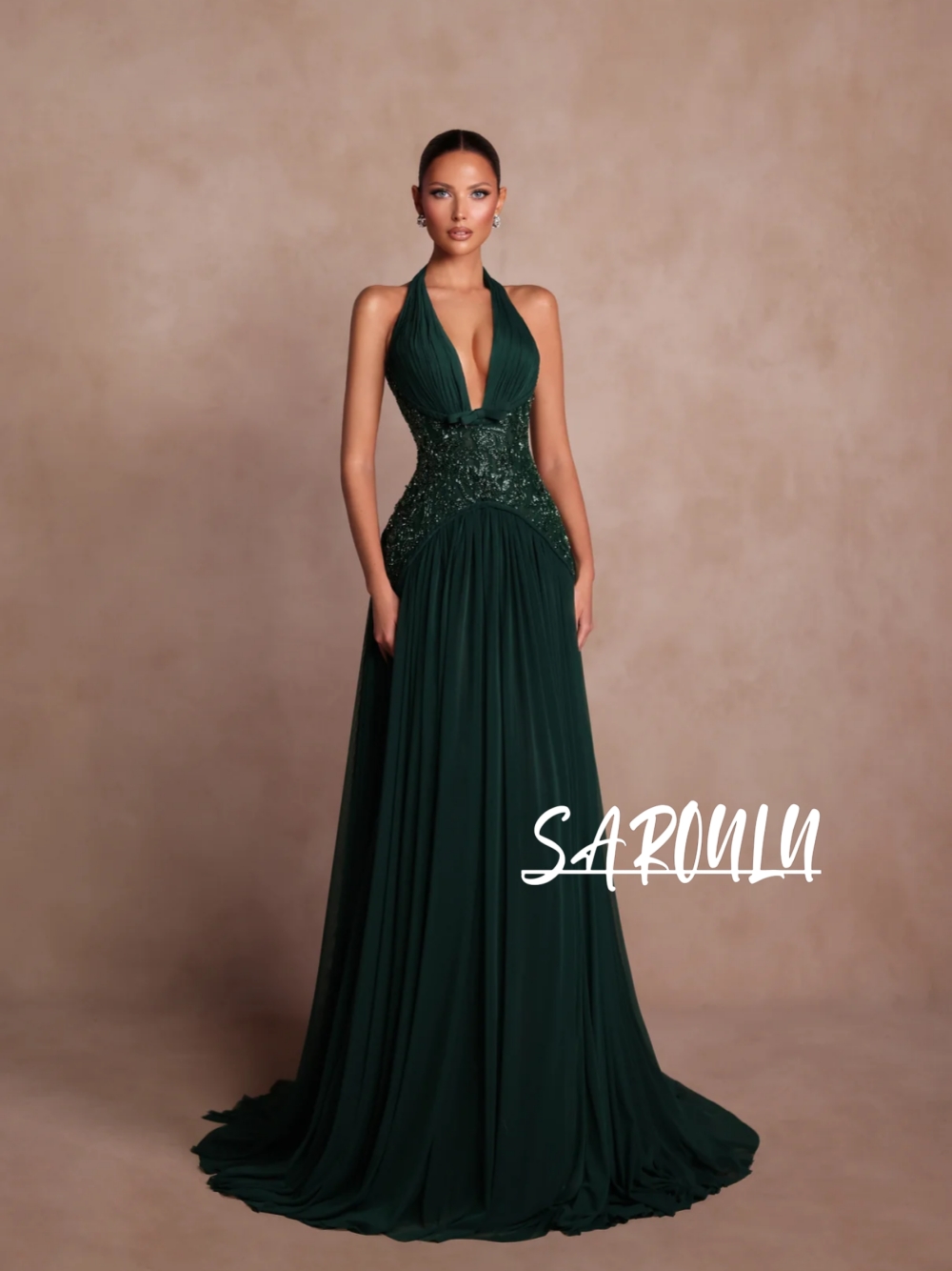 Vestido de Noite Verde Plus Si - Women'S Formal Wear Plus Size avaliação e preço