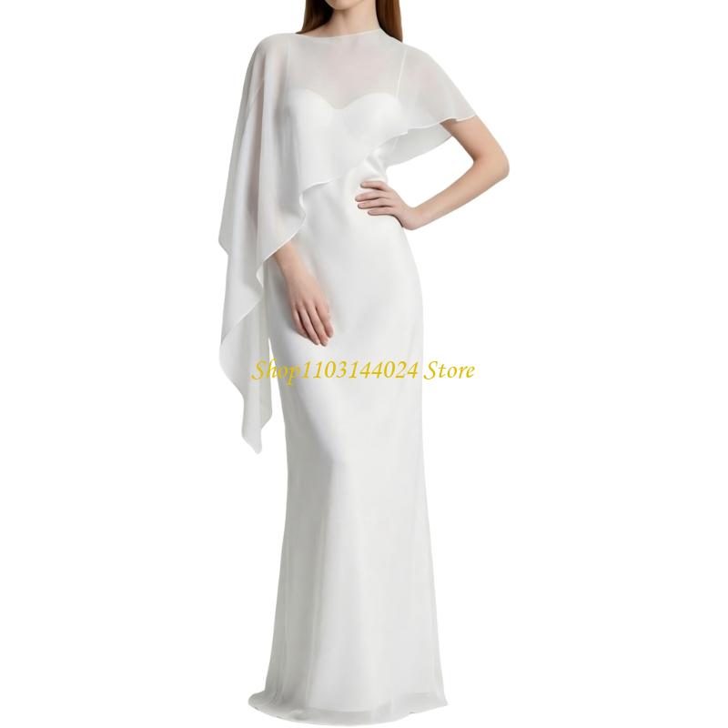 N5KE Envoltório xale fluido pa - Women'S Formal Wear For Wedding Guest avaliação e preço