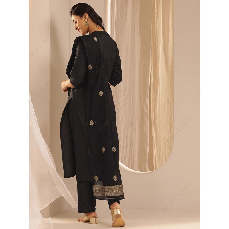 Conjunto de 3 Peças Feminino:  - Women Formal Wear Ethnic avaliação e preço