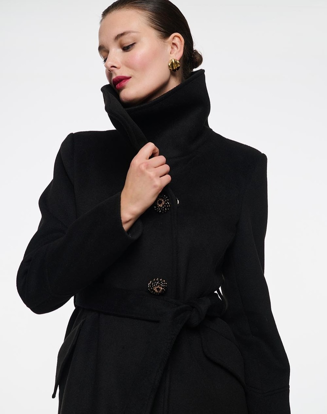 Vintage preto gola feminina ca - Women'S Formal Wear Plus Size avaliação e preço